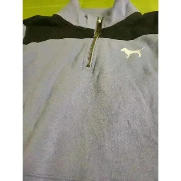 Victoria's Secret Pink Size S Half Zip Pullover A41 - Picture 2 of 6